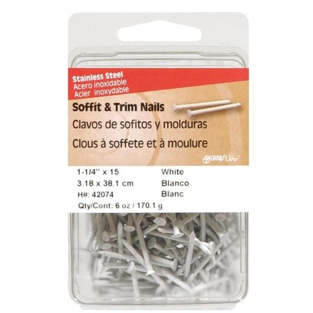 HILLMAN Common Nail, 1-1/4 in L, Steel, 5 PK 5285671